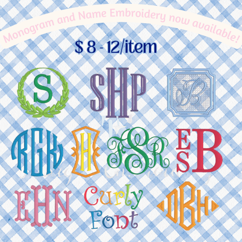 Personalized Embroidery