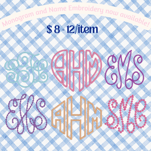 Personalized Embroidery