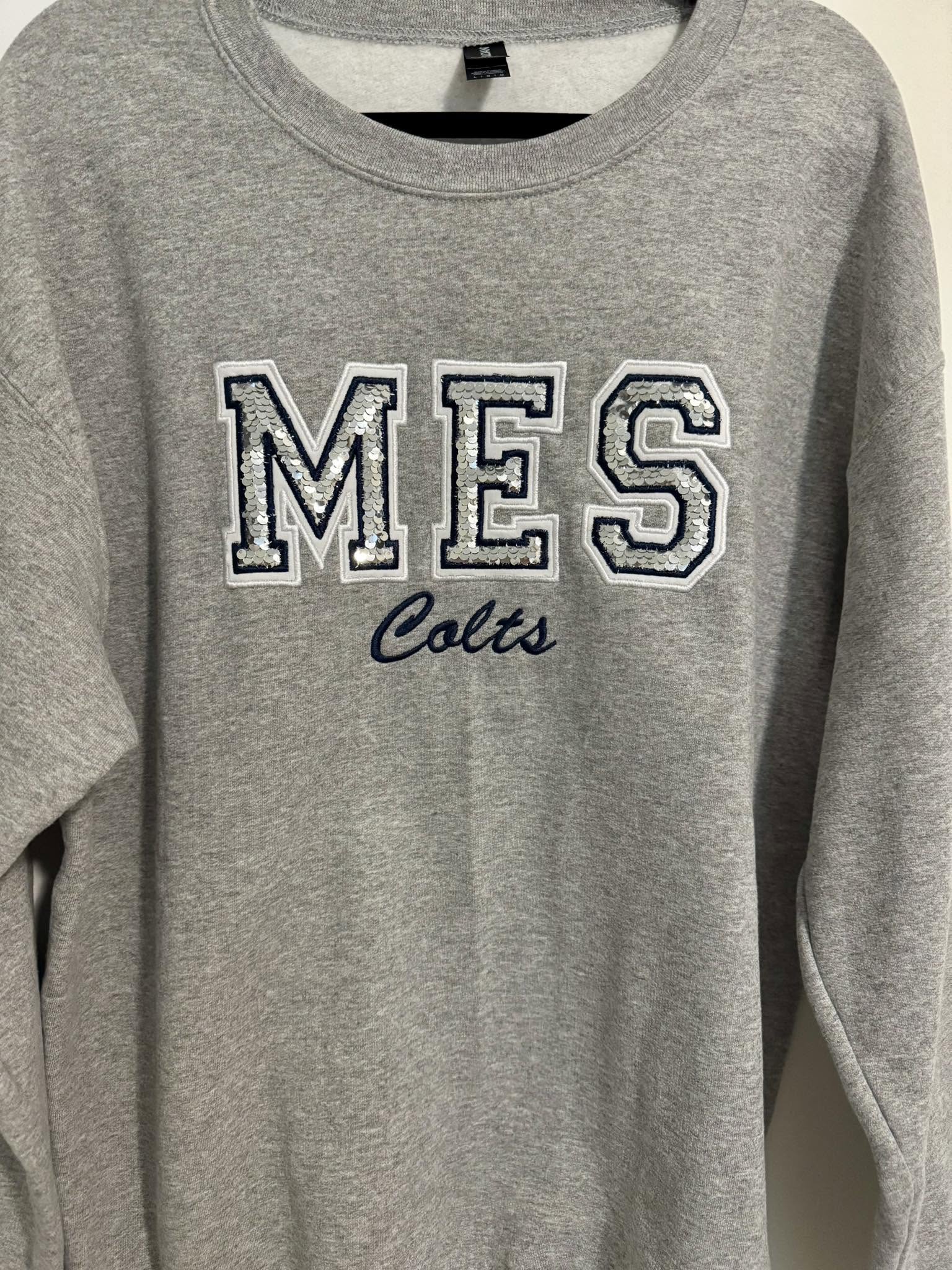 School Sequenced Crew Neck Sweatshirt
