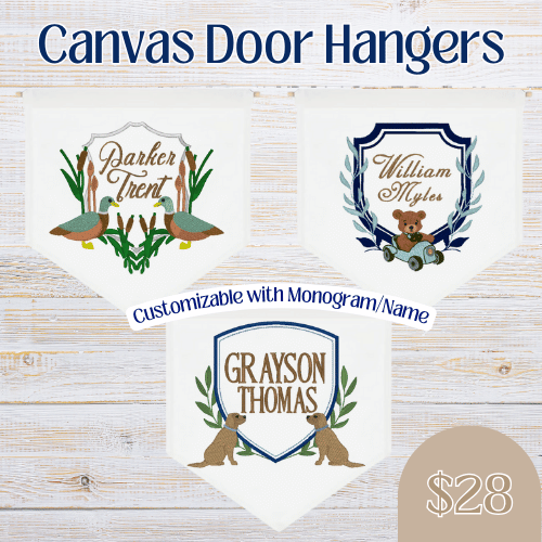 Canvas Door Hangers