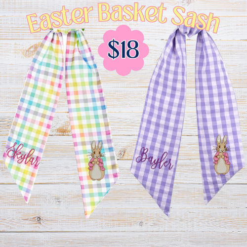 Easter Basket Sash