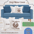 Dog Decorative Pillow Cover