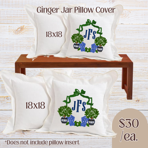 Ginger Jar Decorative Pillow Cover