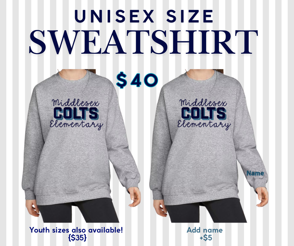 Middlesex Elementary School Crewneck Sweatshirt