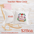 Teacher Decorative Pillow Cover