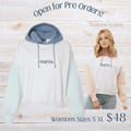 MAMA Color-blocked Hoodie